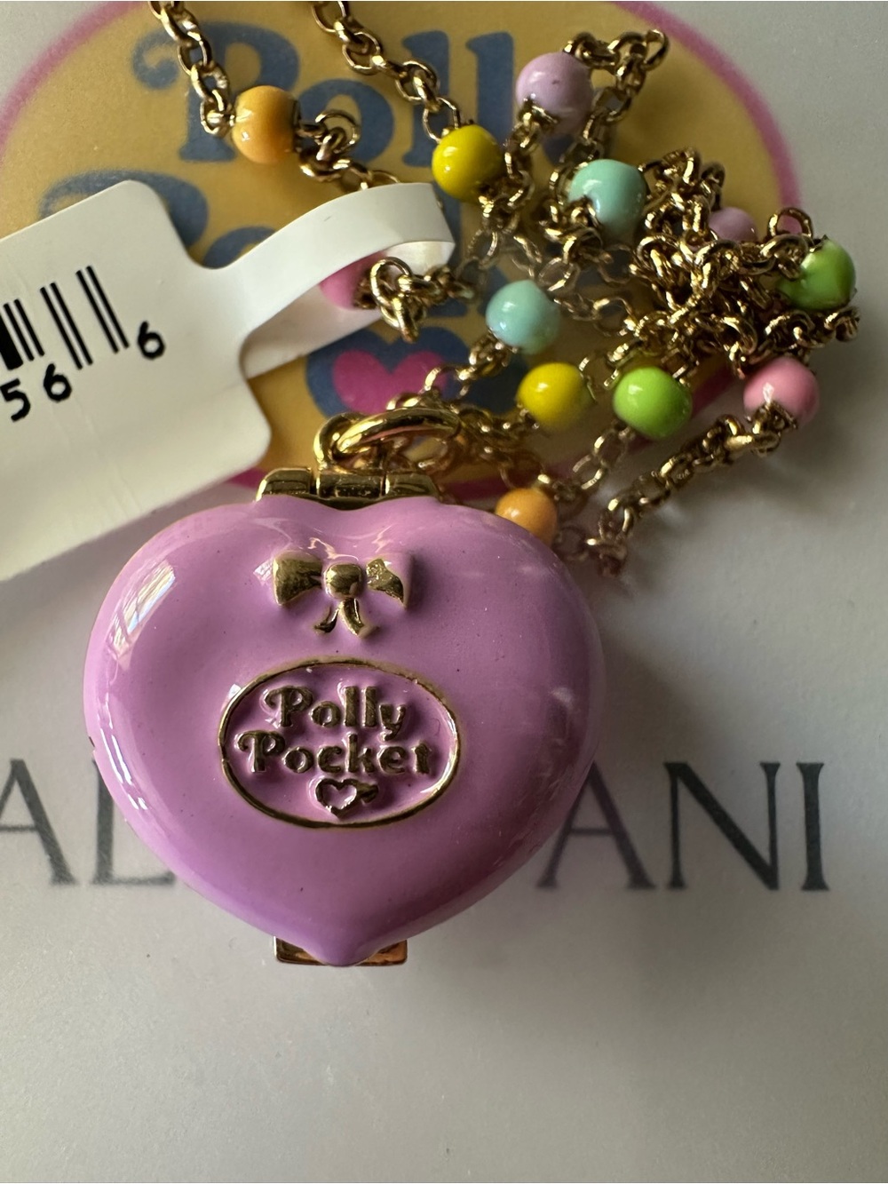 NWT Alex + Ani Polly Pocket House Locket Necklace Limited Edition